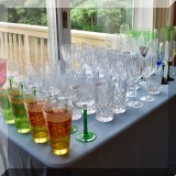 K17. Glasses and stemware.